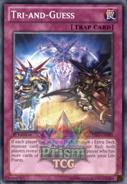 1st ed Tri-and-Guess PRIO-EN080 Yugioh - Image 1