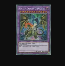 Five-Headed Dragon - BLHR-EN000 - Secret Rare - 1st Edition Yugioh - Image 1