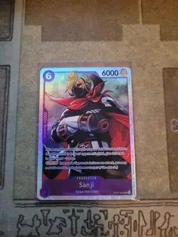 One Piece Sanji OP07-064 SR NM - Image 1