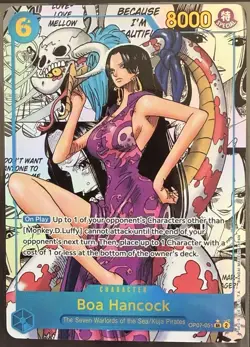 One Piece - Boa Hancock - OP07-051 Manga Parallel (SR) - Image 3