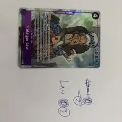 One Piece TCG - Trafalgar Law TR ST10-010 FOIL English (2) - Image 1