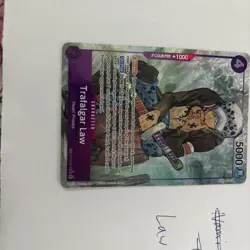 One Piece TCG - Trafalgar Law TR ST10-010 FOIL English (2) - Image 3
