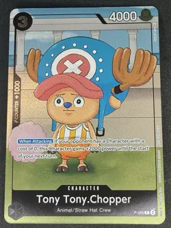 One Piece Card Game CCG TCG Tony Tony Chopper P-065 NM ENGLISH PROMO - Image 1