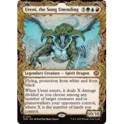 URENI, THE SONG UNENDING (SHOWCASE) Tarkir: Dragonstorm TDM Magic MTG MINT CARD - Image 1