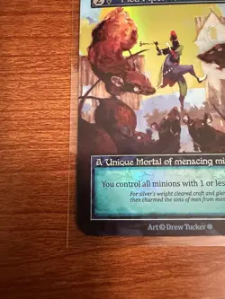 The Pied Piper of Hamelin Foil Sorcery Contested Realm Gothic Unique Card - Image 4