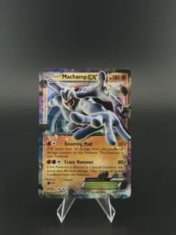 Pokemon TCG Machamp-EX Holo Rare Card Ancient Origins 37/98 - Image 1