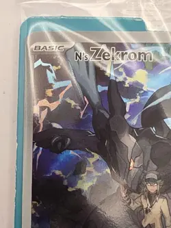 Pokemon Center N's Zekrom 031 Black Star Promo Card I PC STAMPED I Sealed - Image 2