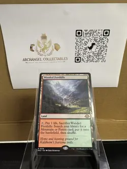 MTG - Wooded Foothills - Modern Horizons 3 - Regular - Near Mint - Image 2