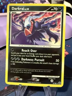 Pokemon TCG Darkrai Lv.38 Great Encounters 3/106 Reverse Holo Rare NM - Image 1