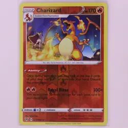 Pokemon TCG Charizard Vivid Voltage 025/185 Reverse Holo Rare - Image 1