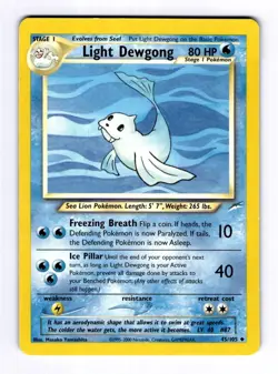 Light Dewgong Neo Destiny #045 (2001) Uncommon NM Pokemon - Image 1