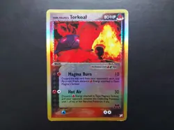 Pokemon - Team Magma's Torkoal 12/95 Rare Holo Ex Team Magma vs Team Aqua - Image 1
