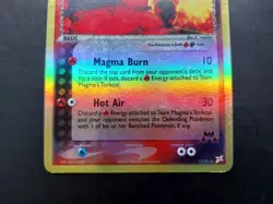 Pokemon - Team Magma's Torkoal 12/95 Rare Holo Ex Team Magma vs Team Aqua - Image 3