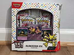 Scarlet & Violet 151 Alakazam EX Collection OPENED PACKS Pokemon TCG - Image 1