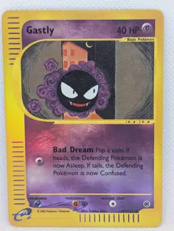 Gastly 109/165 Expedition Base Set Reverse Holo Rare Pokemon TCG Nintendo Gengar - Image 1