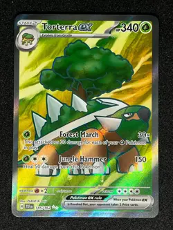 Pokemon Temporal Forces Ultra Rare Torterra EX 185/162 Pack Fresh NM - Image 1