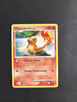 Pokemon TCG Charmander Arceus 59/99 Regular Common Non Holo Nintendo 2009 - MP - Image 1