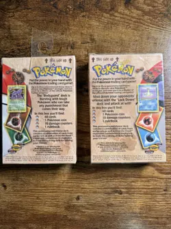 1999 Pokemon TCG Fossil Body Guard/Lock Down Theme Decks FACTORY SEALED - Image 2