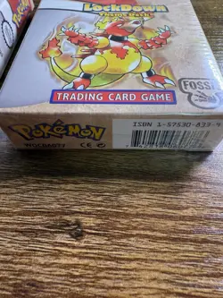 1999 Pokemon TCG Fossil Body Guard/Lock Down Theme Decks FACTORY SEALED - Image 4