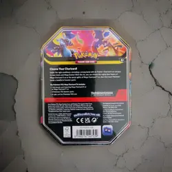 ​Pokemon Mega Charizard Y ex Tin SEALED Ascended Heroes 4 Booster Packs Promo - Image 2