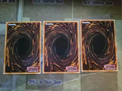 YUGIOH SPEEDROID TERRORTOP + TAKETOMBORG + RED-EYED DICE LED8 COMMON 1ST ED NM - Image 2