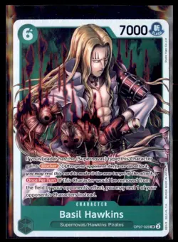 One Piece The Best Vol. 2 (PRB-02) Basil Hawkins OP07-029 Reprint 3 Lot - Image 1