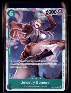 One Piece The Best- Vol. 2 (PRB-02) OP07-026 Jewelry Bonney 3 card lot - Image 1