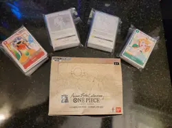 One Piece EB-02 25th Anniversary Playset Nami - C/R x4 Bulk Bundle + Booster Box - Image 1