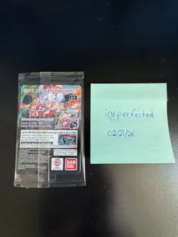 One Piece Monkey D. Luffy US Voyage College Basketball Promo Card Gonzaga SEALED - Image 2