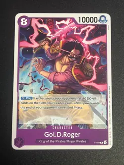One Piece CCG Gol.D.Roger P-107 - NM - Image 1