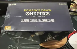 Brand New One Piece TCG OP-01 Romance Dawn Booster Box (Blue Bottom) sealed 811039038205 - Image 3
