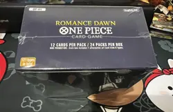 Brand New One Piece TCG OP-01 Romance Dawn Booster Box (Blue Bottom) sealed 811039038205 - Image 5