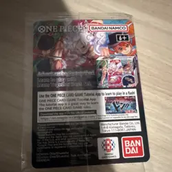 One Piece Monkey D. Luffy US Voyage College Basketball Promo Card (Sealed) - Image 2
