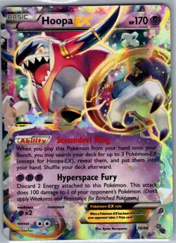 Hoopa EX 36/98 XY - Ancient Origins - Pokemon Card - NM - Image 1