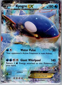 Kyogre EX XY41 XY Promos - Pokemon Card - NM - Image 1