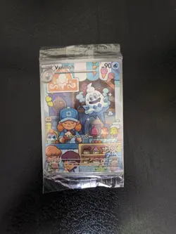 Vanillish 190/182 Holiday 2025 Snowflake Stamp Promo Pokemon Card - NM SEALED - Image 1