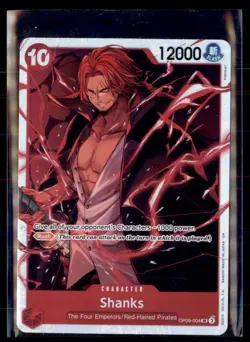 One Piece The Best- Vol. 2 (PRB-02) Shanks OP09-004 2 card lot - Image 1
