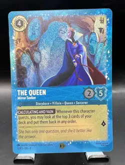 The Queen - Mirror Seeker 12 Disney Lorcana Promo Cards Holo - Image 1