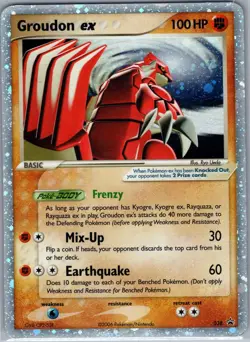 Groudon ex - (EX Collector's Tins) 038 Nintendo Promos - Pokemon Card - LP - Image 1