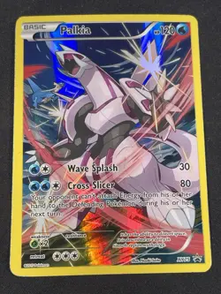 Palkia XY75 XY Full Art Black Star Promo Holo Pokemon Card - Image 1