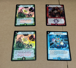 4x Dual Masters Cards 4/55 Doboulgyser, Giant Rock Beast 5/55 Supporting Tulip - Image 1