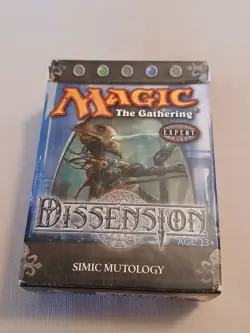 Magic The Gathering Dissension SIMIC MUTOLOGY Theme Deck Empty Box No Mtg Cards - Image 1