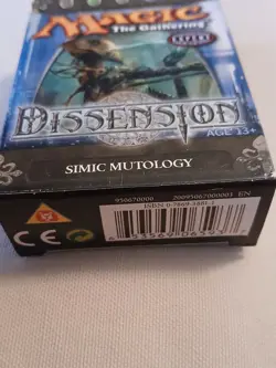 Magic The Gathering Dissension SIMIC MUTOLOGY Theme Deck Empty Box No Mtg Cards - Image 5