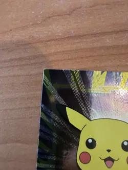 Topps Chrome Pikachu #25 Pokemon Holo Foil Light Play - Image 2