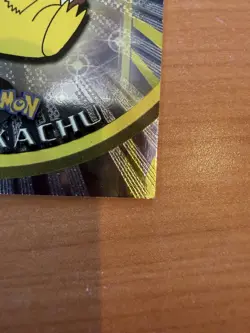 Topps Chrome Pikachu #25 Pokemon Holo Foil Light Play - Image 4