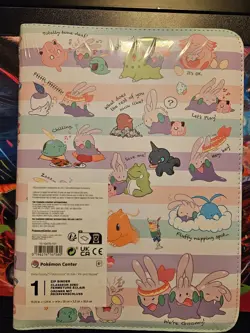 We’re Goomy Zip Binder Sealed Pokemon Center Exclusive - Image 1