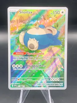 Pokemon 2023 Paldea Evolved Snorlax Black Star Promo #SVP EN 051 - NM [BLISS] - Image 1