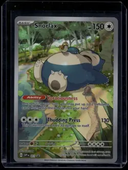 Pokemon TCG Snorlax 051 Scarlet & Violet Promo NM - Image 1