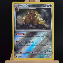 Alolan Dugtrio - 87/149 - Sun & Moon Base - Reverse Holo - Pokemon TCG - Image 1