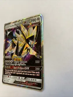 Pokemon TCG Dusk Mane Necrozma GX SM 102 - Image 3